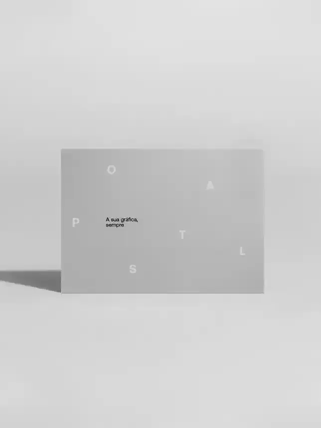 Cartões postais versáteis, com impressão de alta qualidade, baixo custo e formatos diferenciados para máxima exposição.