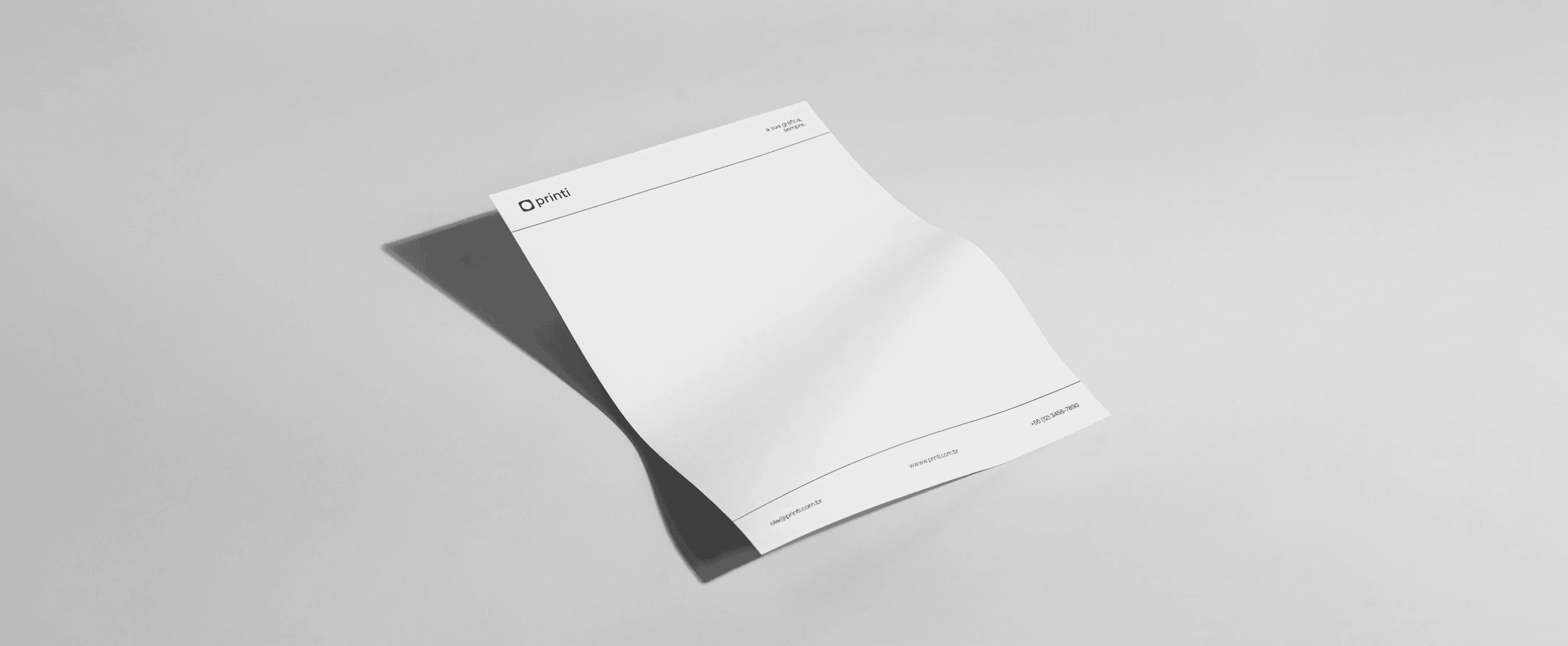 Banner de categoria de papelaria